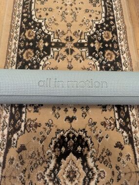 all in motion Pale Blue Textured Yoga Mat